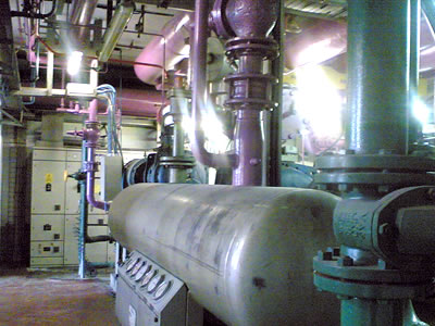 Industrial refrigeration plants