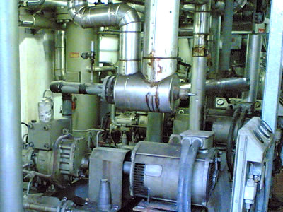 Industrial refrigeration plants